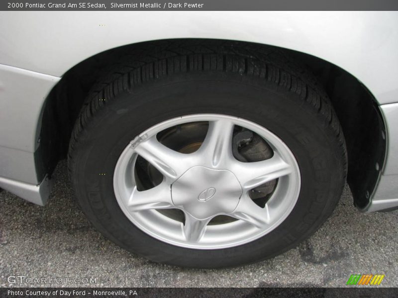 Silvermist Metallic / Dark Pewter 2000 Pontiac Grand Am SE Sedan