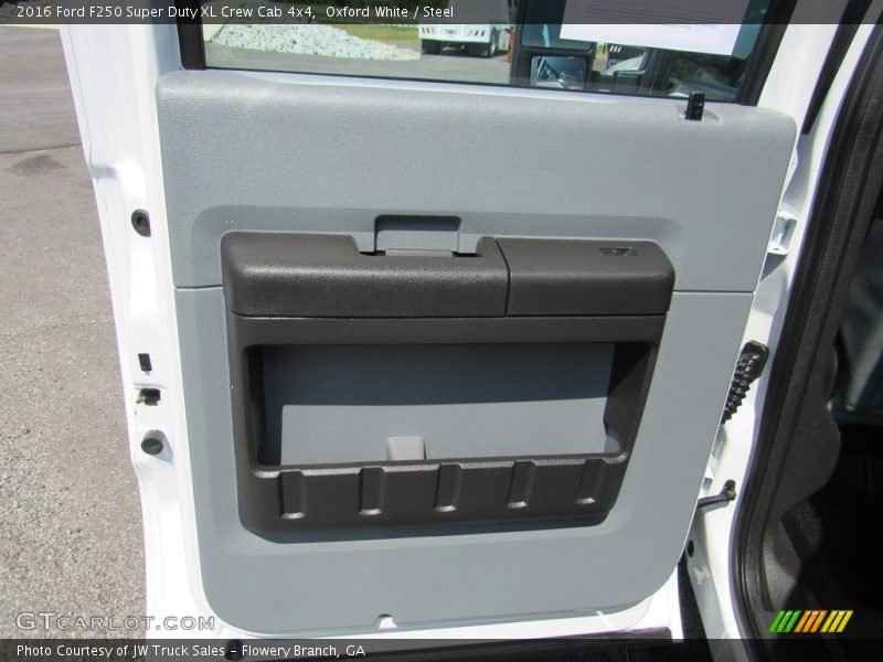 Oxford White / Steel 2016 Ford F250 Super Duty XL Crew Cab 4x4