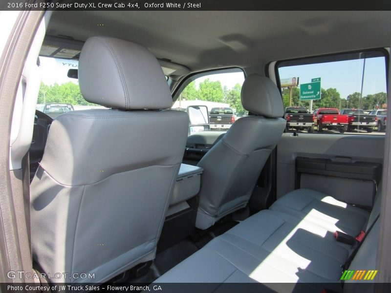 Oxford White / Steel 2016 Ford F250 Super Duty XL Crew Cab 4x4