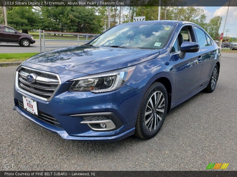 Abyss Blue Pearl / Titanium Gray 2019 Subaru Legacy 2.5i Premium