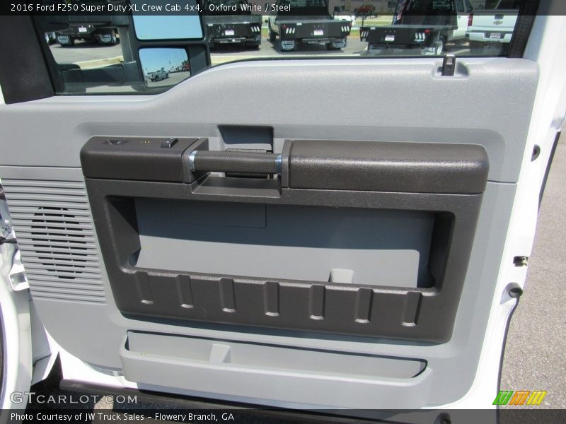 Oxford White / Steel 2016 Ford F250 Super Duty XL Crew Cab 4x4