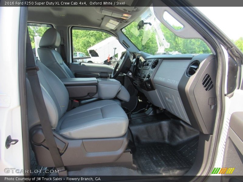 Oxford White / Steel 2016 Ford F250 Super Duty XL Crew Cab 4x4