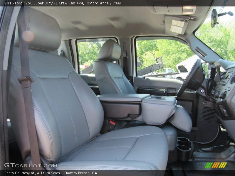 Oxford White / Steel 2016 Ford F250 Super Duty XL Crew Cab 4x4