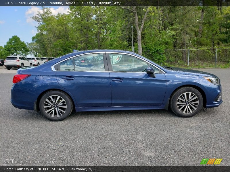 Abyss Blue Pearl / Titanium Gray 2019 Subaru Legacy 2.5i Premium