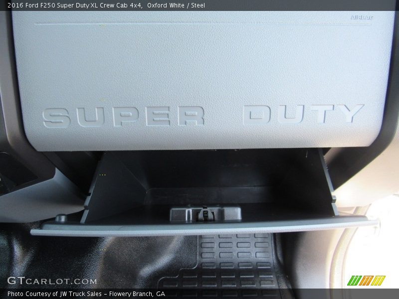 Oxford White / Steel 2016 Ford F250 Super Duty XL Crew Cab 4x4