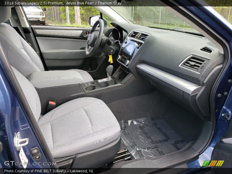 Abyss Blue Pearl / Titanium Gray 2019 Subaru Legacy 2.5i Premium