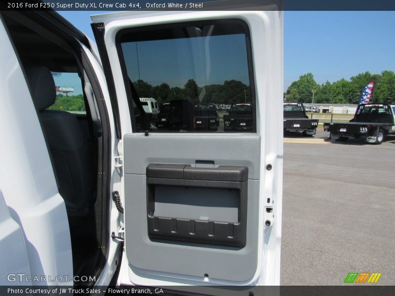 Oxford White / Steel 2016 Ford F250 Super Duty XL Crew Cab 4x4