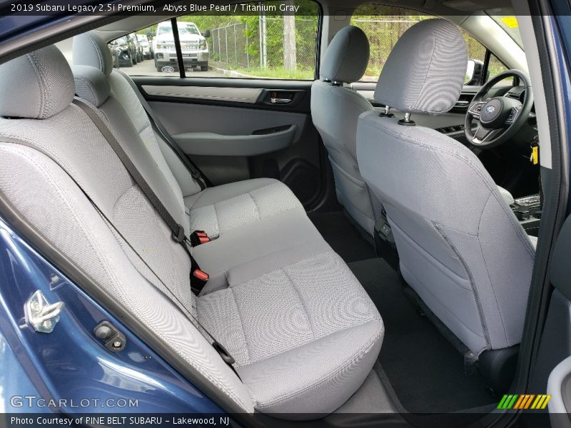 Abyss Blue Pearl / Titanium Gray 2019 Subaru Legacy 2.5i Premium