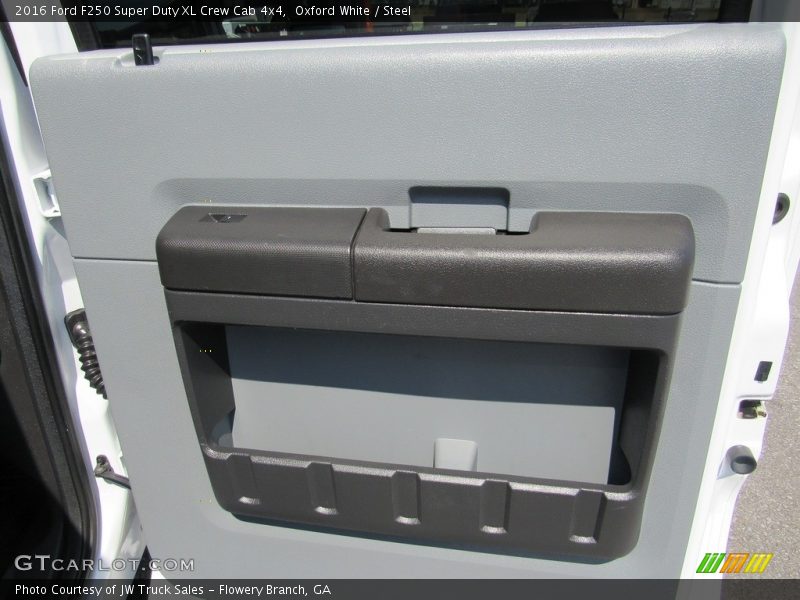 Oxford White / Steel 2016 Ford F250 Super Duty XL Crew Cab 4x4