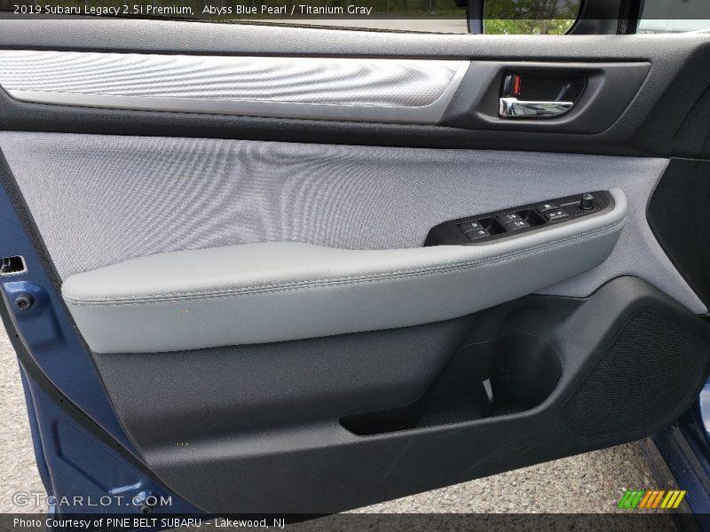 Abyss Blue Pearl / Titanium Gray 2019 Subaru Legacy 2.5i Premium
