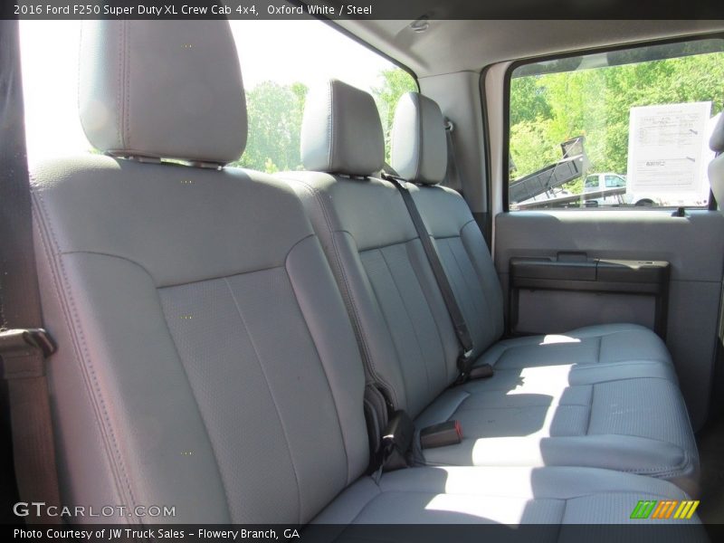 Oxford White / Steel 2016 Ford F250 Super Duty XL Crew Cab 4x4