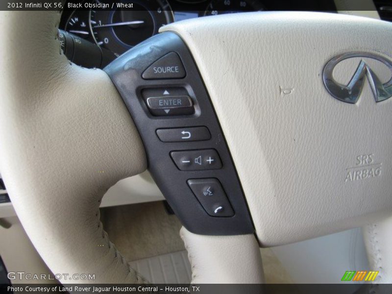 Black Obsidian / Wheat 2012 Infiniti QX 56