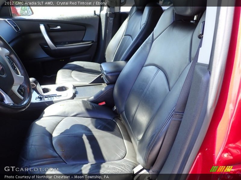 Crystal Red Tintcoat / Ebony 2012 GMC Acadia SLT AWD