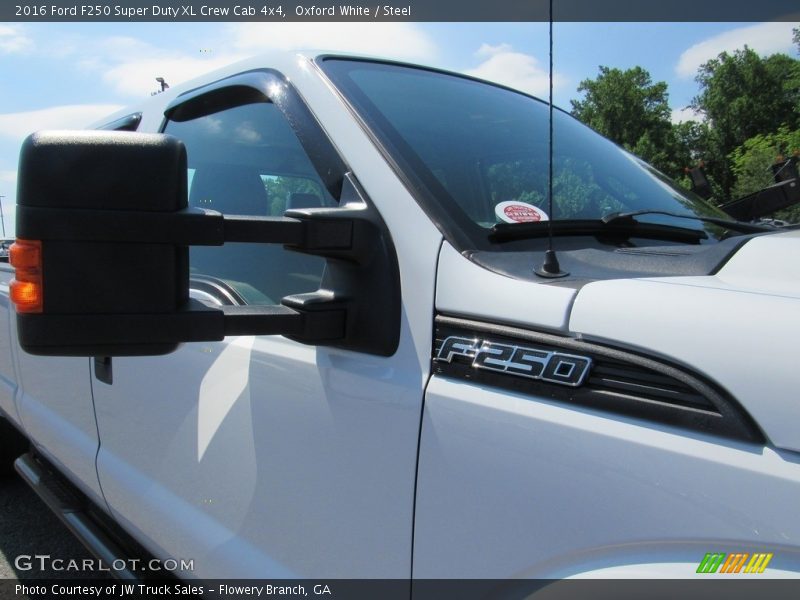 Oxford White / Steel 2016 Ford F250 Super Duty XL Crew Cab 4x4