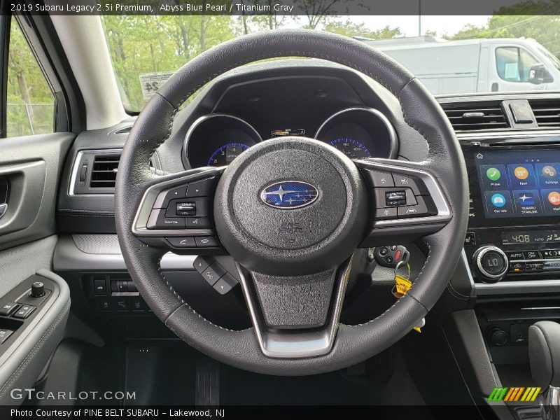 Abyss Blue Pearl / Titanium Gray 2019 Subaru Legacy 2.5i Premium
