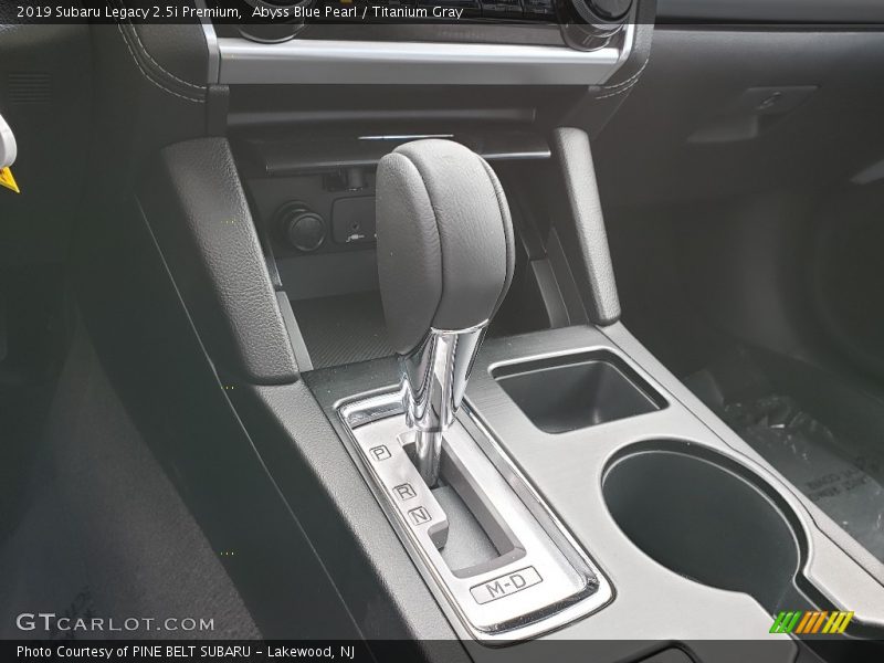 Abyss Blue Pearl / Titanium Gray 2019 Subaru Legacy 2.5i Premium