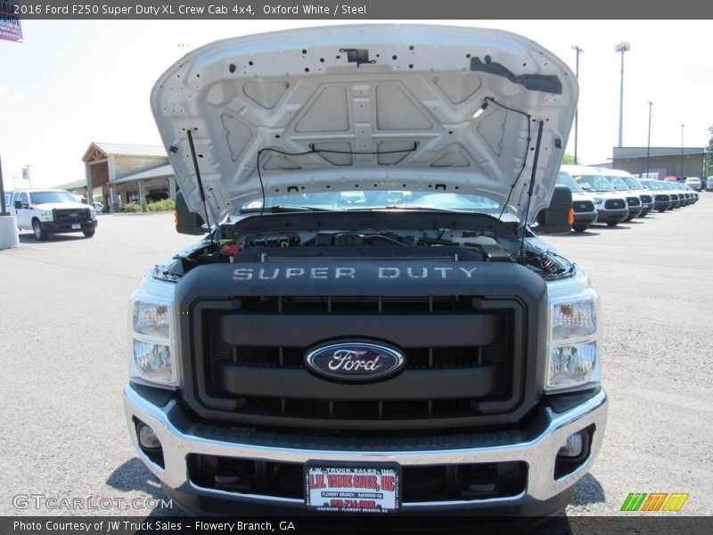 Oxford White / Steel 2016 Ford F250 Super Duty XL Crew Cab 4x4