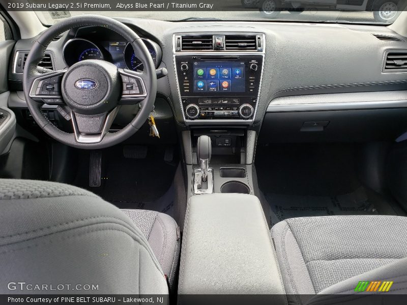 Abyss Blue Pearl / Titanium Gray 2019 Subaru Legacy 2.5i Premium