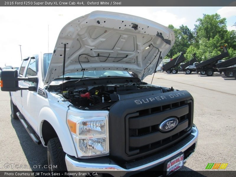 Oxford White / Steel 2016 Ford F250 Super Duty XL Crew Cab 4x4