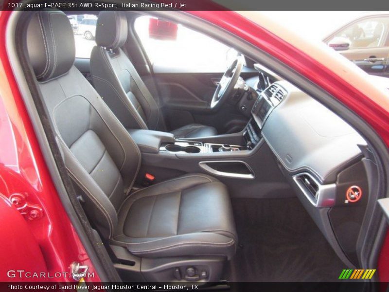 Italian Racing Red / Jet 2017 Jaguar F-PACE 35t AWD R-Sport