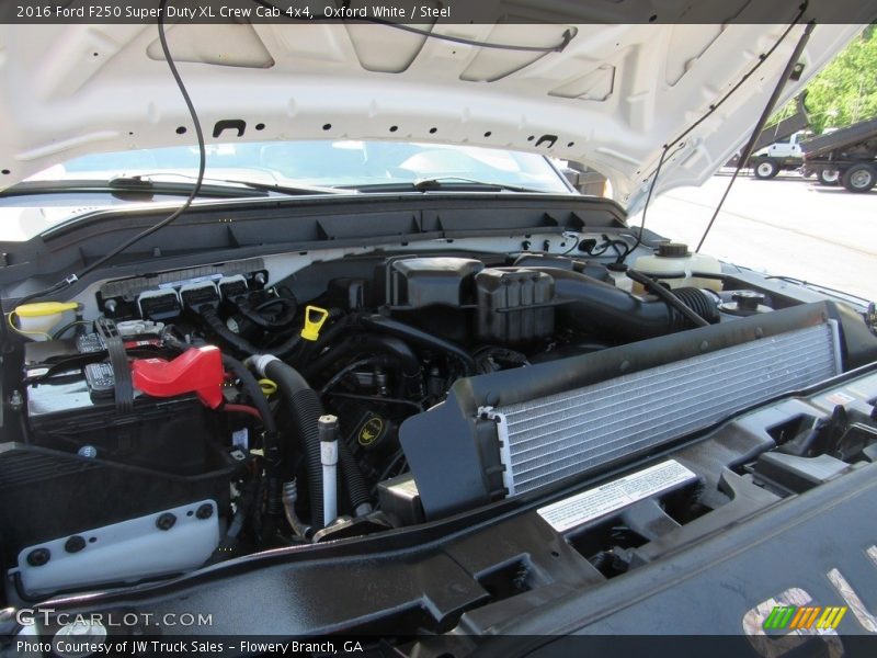 Oxford White / Steel 2016 Ford F250 Super Duty XL Crew Cab 4x4