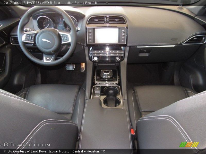 Italian Racing Red / Jet 2017 Jaguar F-PACE 35t AWD R-Sport
