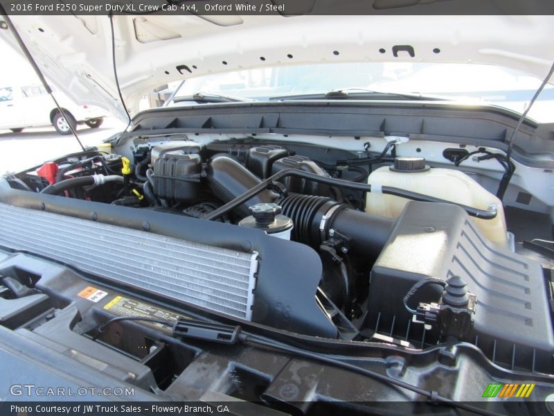 Oxford White / Steel 2016 Ford F250 Super Duty XL Crew Cab 4x4