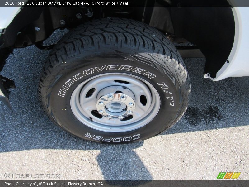 Oxford White / Steel 2016 Ford F250 Super Duty XL Crew Cab 4x4
