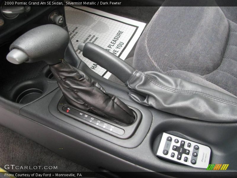 Silvermist Metallic / Dark Pewter 2000 Pontiac Grand Am SE Sedan