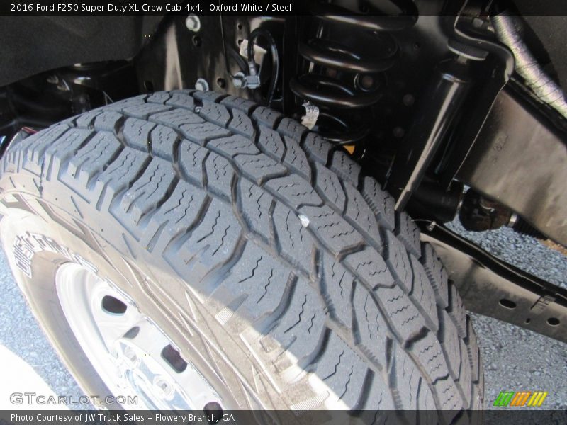 Oxford White / Steel 2016 Ford F250 Super Duty XL Crew Cab 4x4