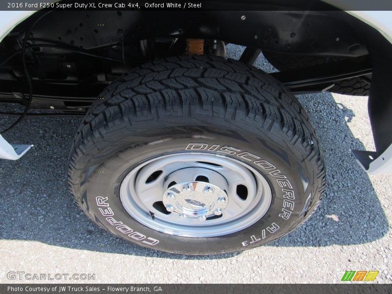 Oxford White / Steel 2016 Ford F250 Super Duty XL Crew Cab 4x4