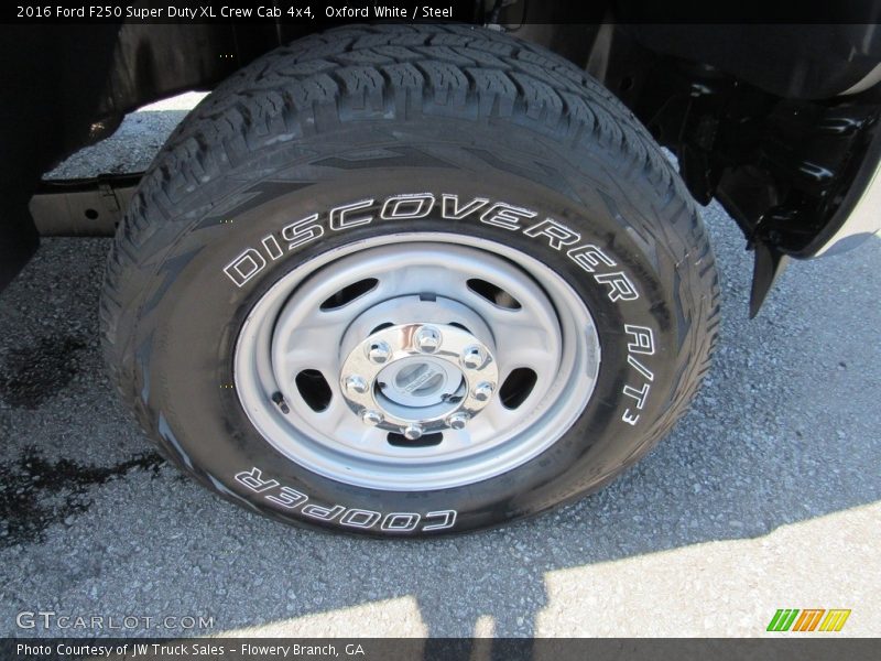 Oxford White / Steel 2016 Ford F250 Super Duty XL Crew Cab 4x4