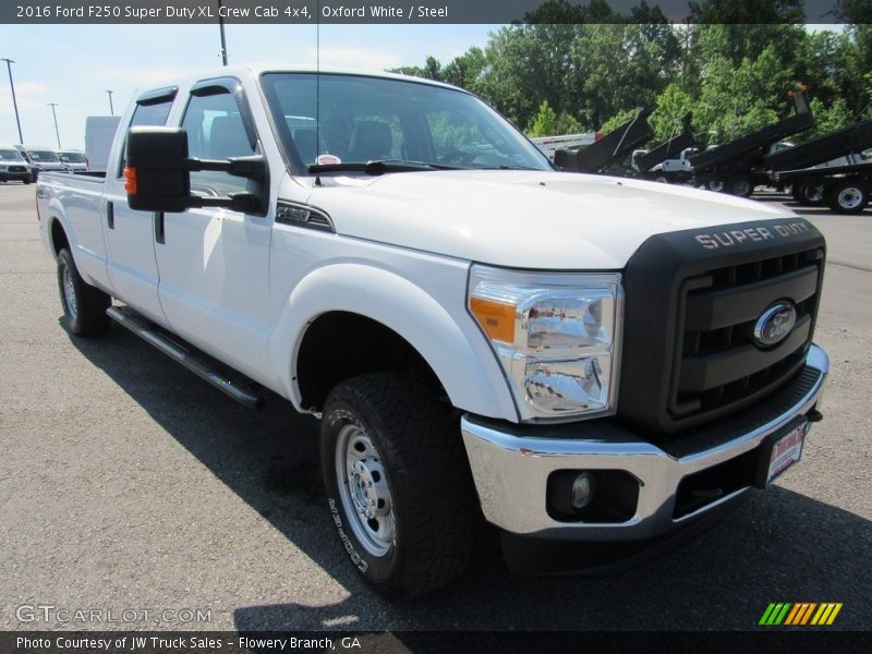 Oxford White / Steel 2016 Ford F250 Super Duty XL Crew Cab 4x4