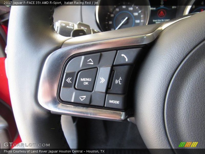 Italian Racing Red / Jet 2017 Jaguar F-PACE 35t AWD R-Sport