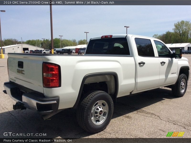 Summit White / Jet Black/­Dark Ash 2019 GMC Sierra 2500HD Crew Cab 4WD