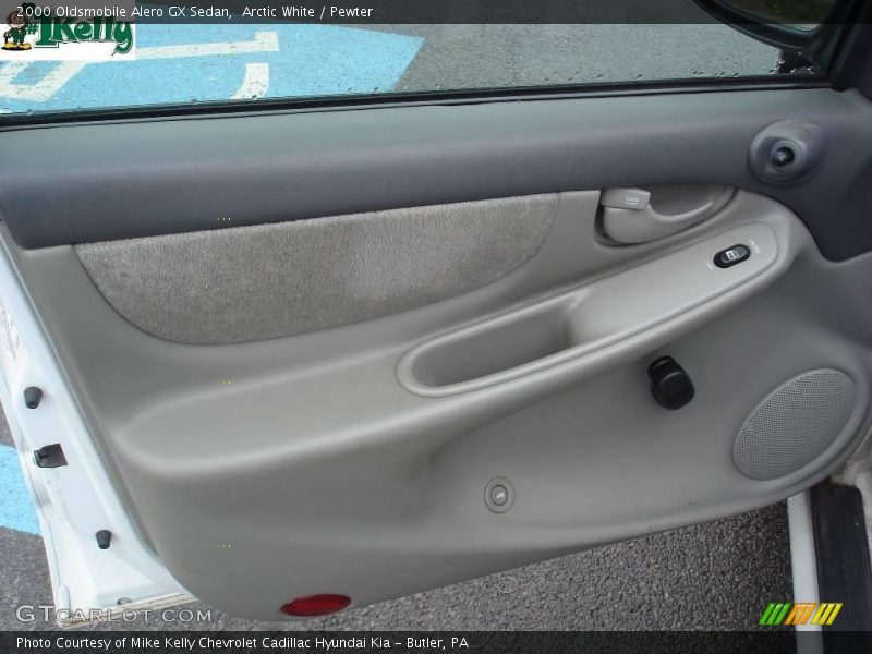 Arctic White / Pewter 2000 Oldsmobile Alero GX Sedan
