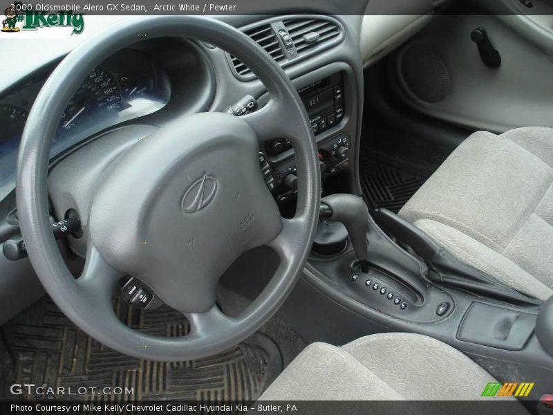 Arctic White / Pewter 2000 Oldsmobile Alero GX Sedan