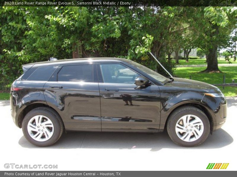  2020 Range Rover Evoque S Santorini Black Metallic