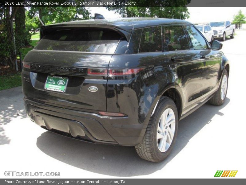 Santorini Black Metallic / Ebony 2020 Land Rover Range Rover Evoque S