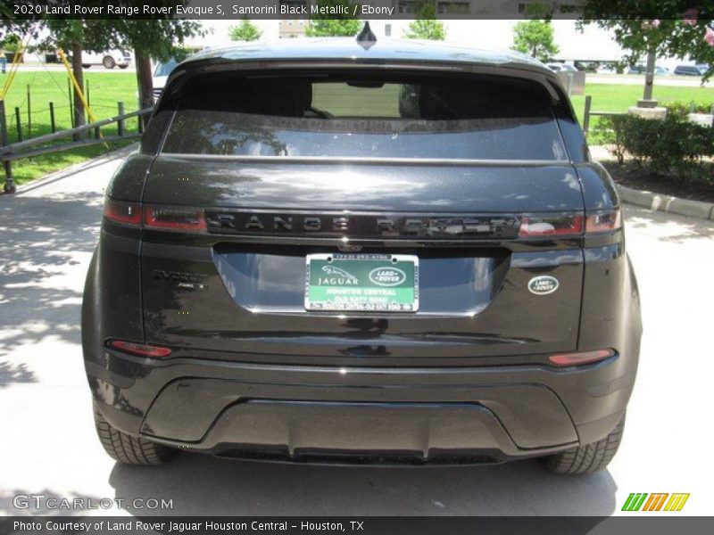 Santorini Black Metallic / Ebony 2020 Land Rover Range Rover Evoque S
