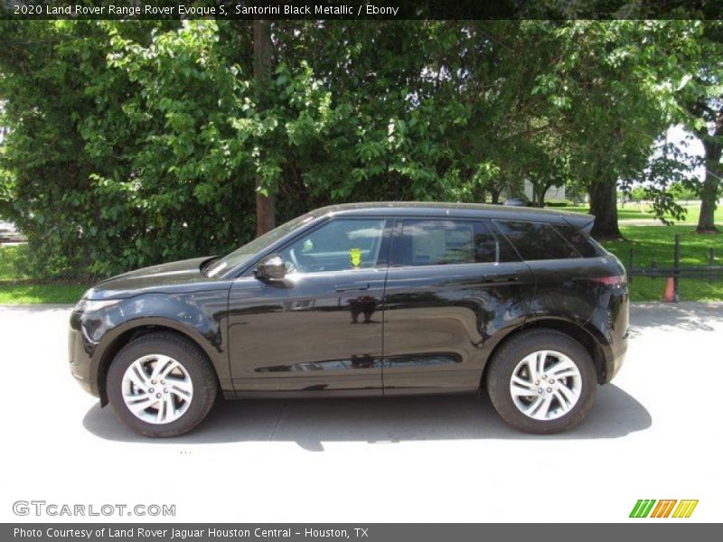  2020 Range Rover Evoque S Santorini Black Metallic