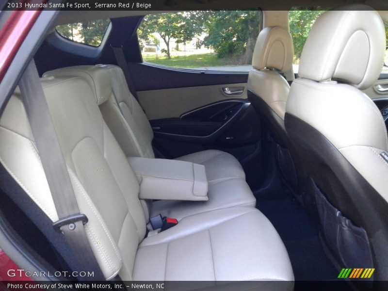 Serrano Red / Beige 2013 Hyundai Santa Fe Sport