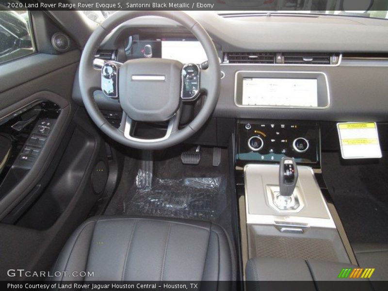 Dashboard of 2020 Range Rover Evoque S