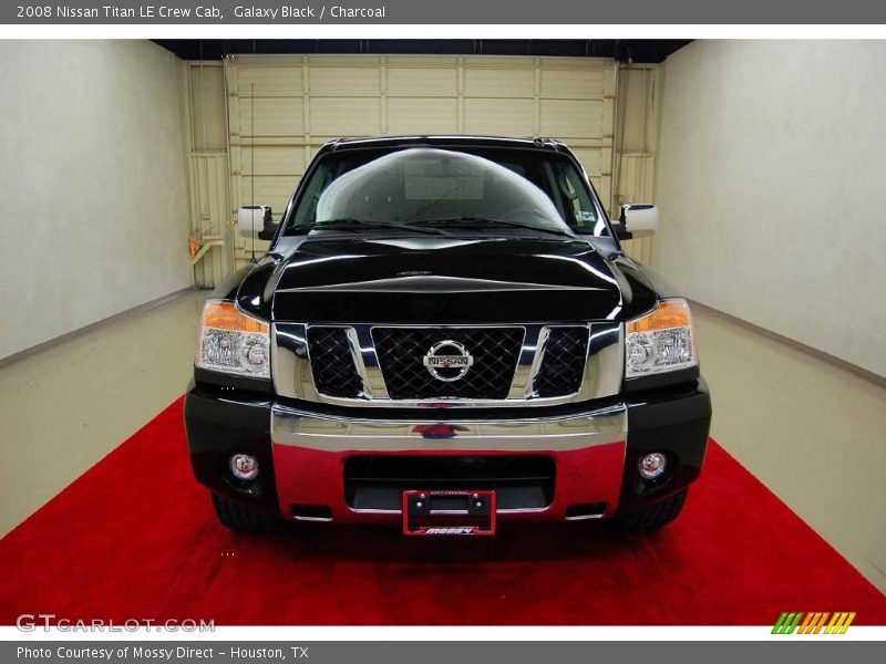 Galaxy Black / Charcoal 2008 Nissan Titan LE Crew Cab