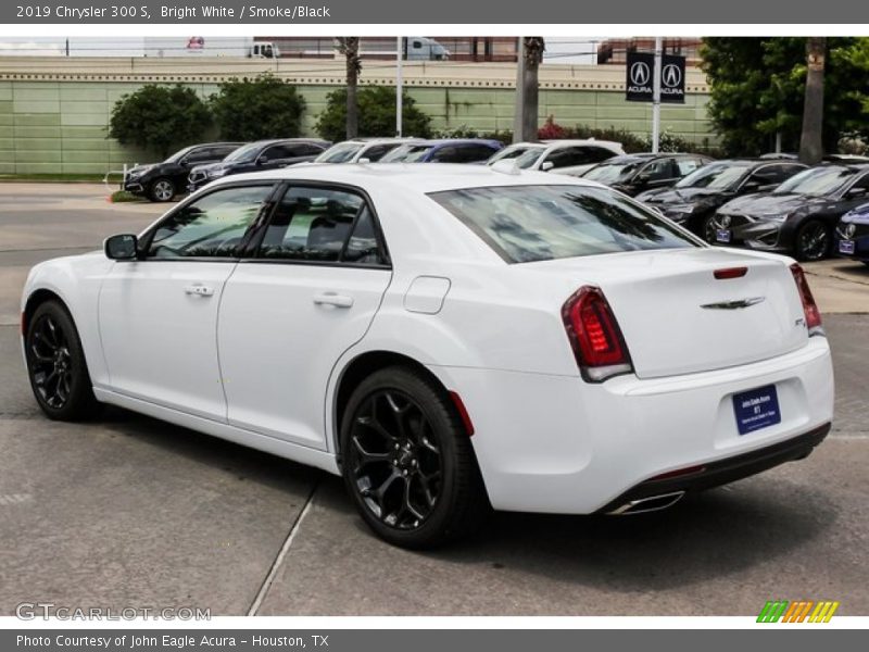 Bright White / Smoke/Black 2019 Chrysler 300 S