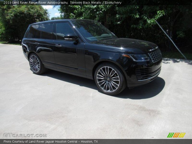 Santorini Black Metallic / Ebony/Ivory 2019 Land Rover Range Rover Autobiography
