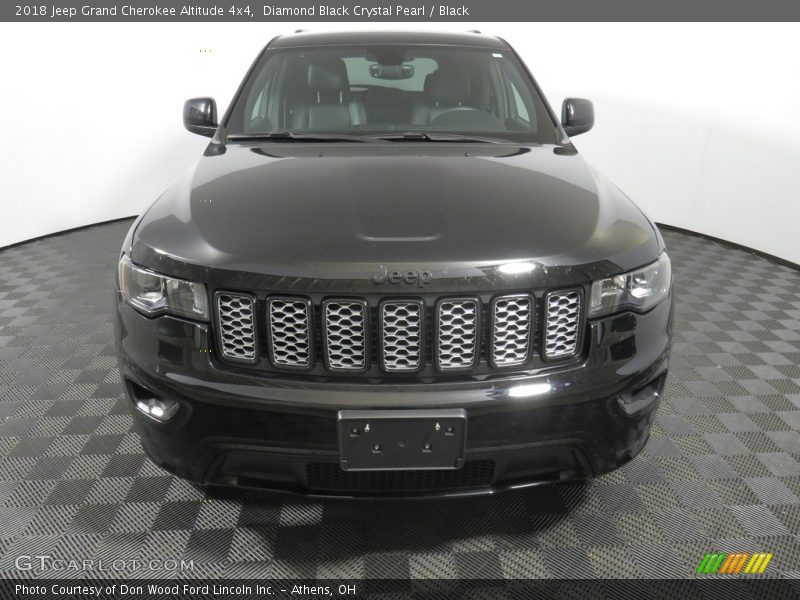 Diamond Black Crystal Pearl / Black 2018 Jeep Grand Cherokee Altitude 4x4