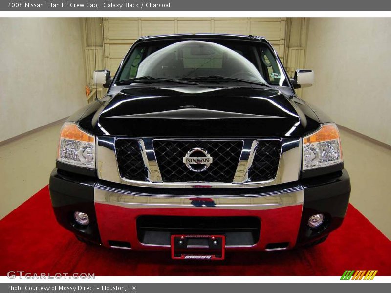 Galaxy Black / Charcoal 2008 Nissan Titan LE Crew Cab