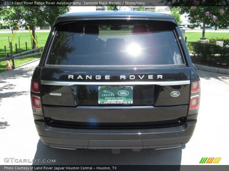 Santorini Black Metallic / Ebony/Ivory 2019 Land Rover Range Rover Autobiography