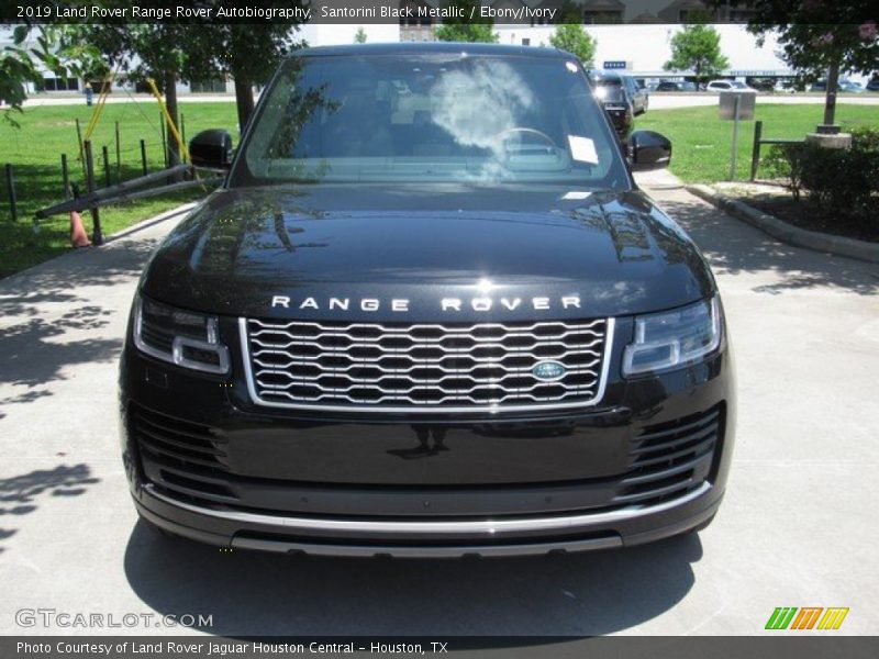 Santorini Black Metallic / Ebony/Ivory 2019 Land Rover Range Rover Autobiography